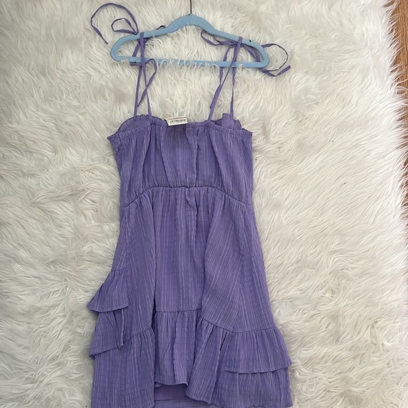 JUNIORS LAVENDER DRESS - Picture 5 of 5